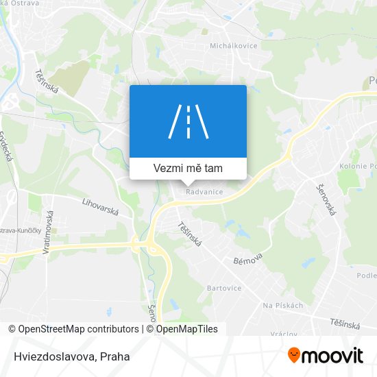 Hviezdoslavova mapa