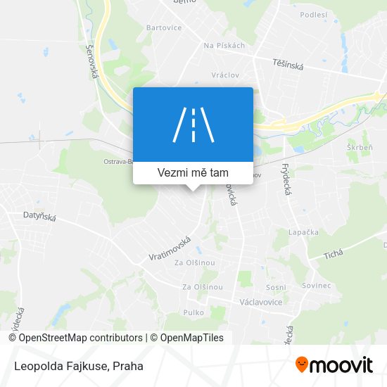 Leopolda Fajkuse mapa
