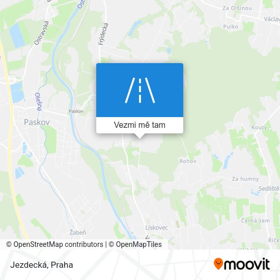 Jezdecká mapa