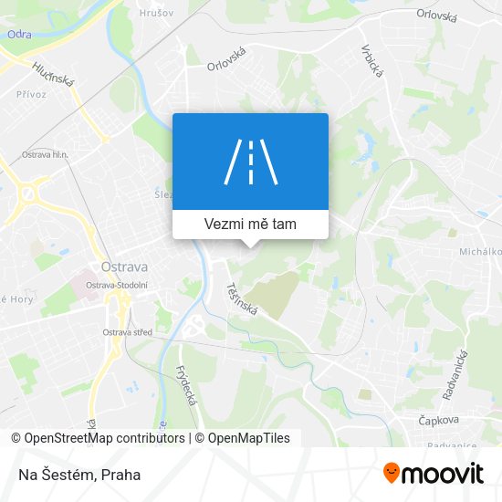 Na Šestém mapa