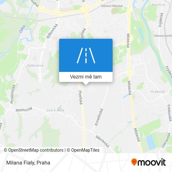 Milana Fialy mapa