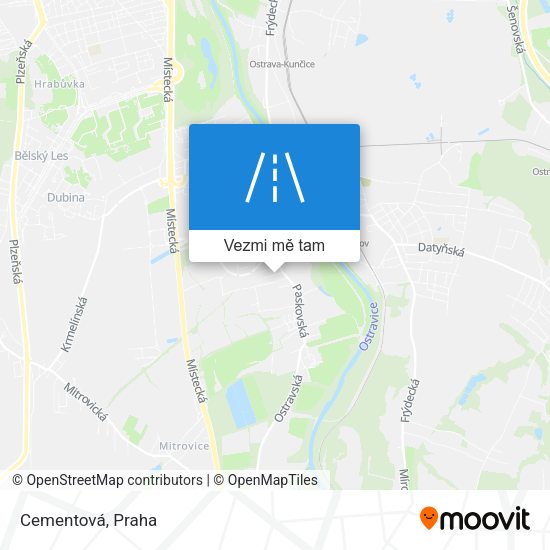 Cementová mapa