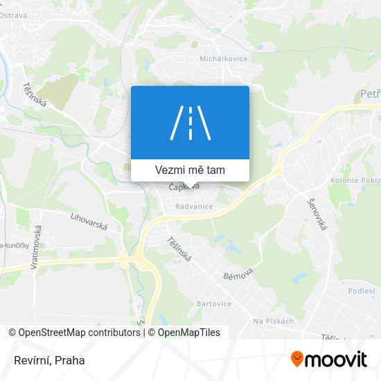 Revírní mapa