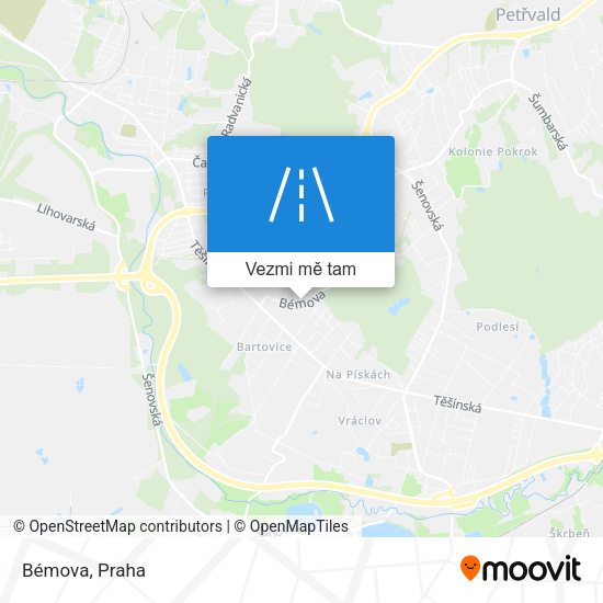 Bémova mapa