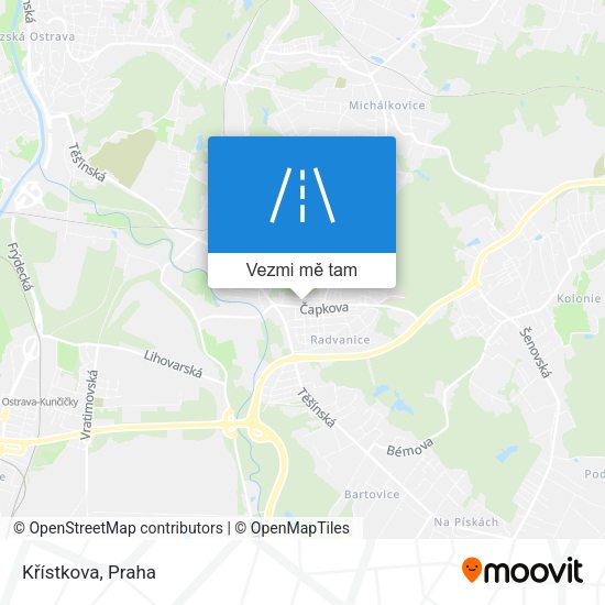 Křístkova mapa