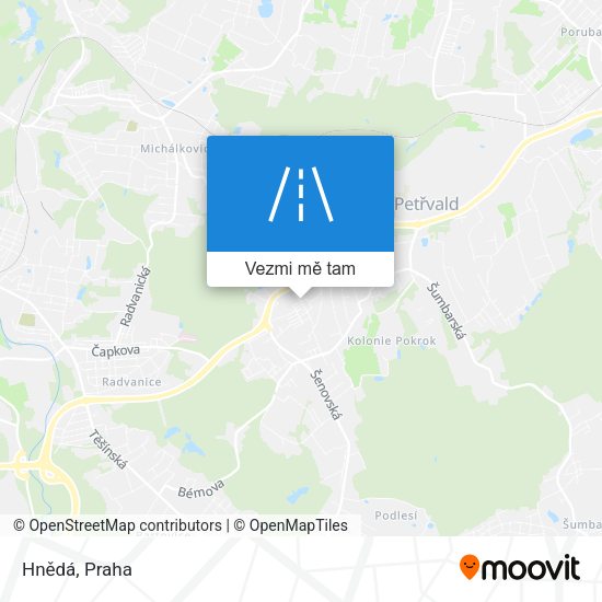 Hnědá mapa