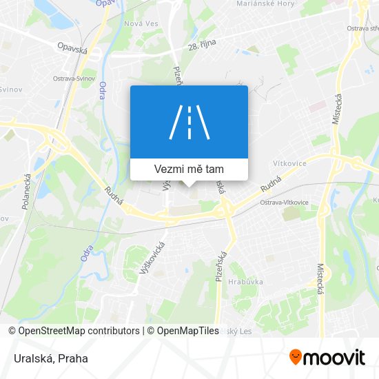 Uralská mapa