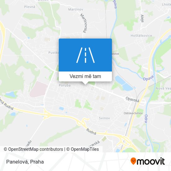 Panelová mapa