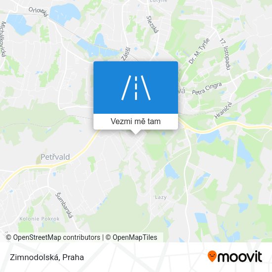 Zimnodolská mapa