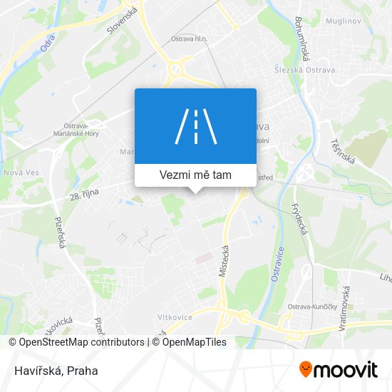 Havířská mapa