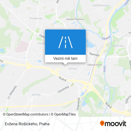 Evžena Rošického mapa