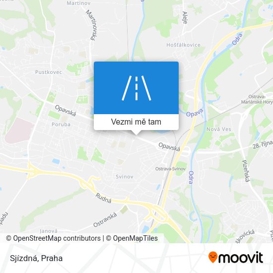 Sjízdná mapa