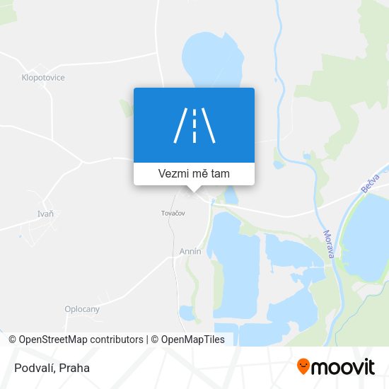 Podvalí mapa