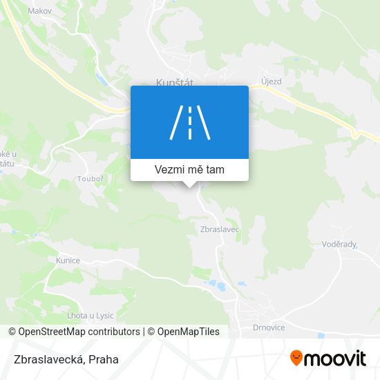 Zbraslavecká mapa