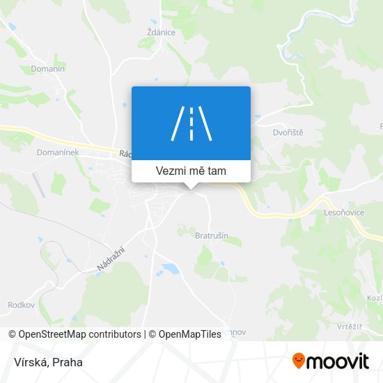 Vírská mapa