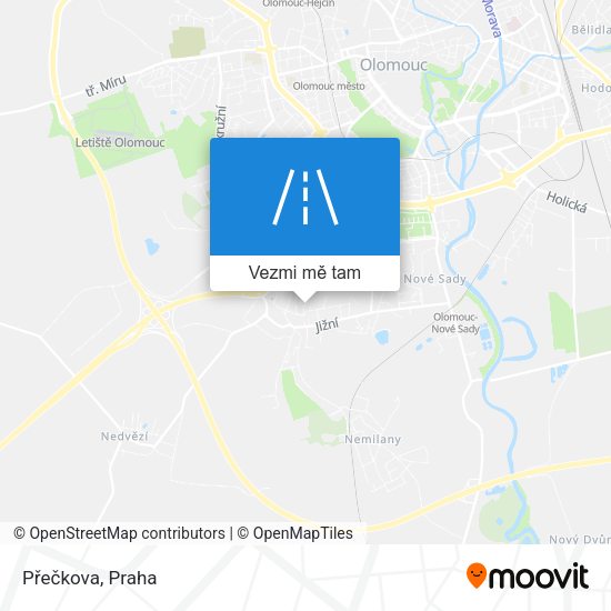 Přečkova mapa