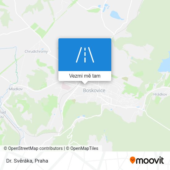 Dr. Svěráka mapa