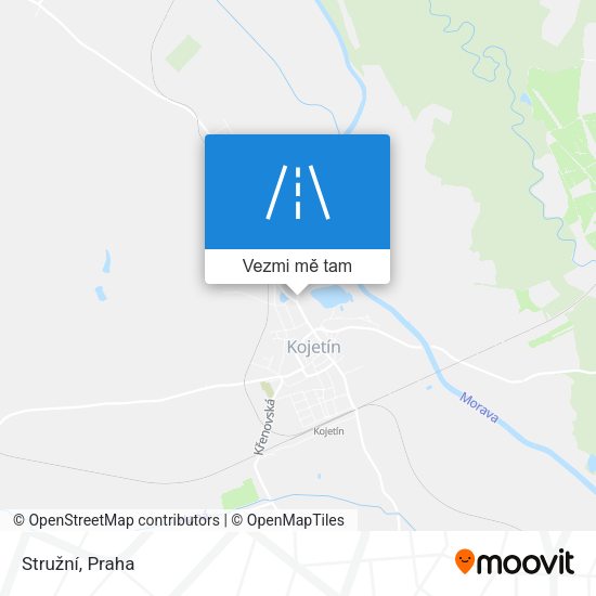 Stružní mapa