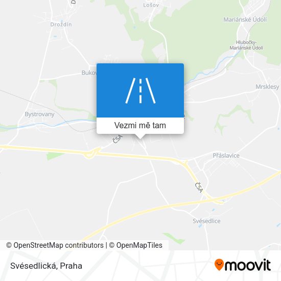 Svésedlická mapa