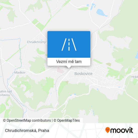 Chrudichromská mapa