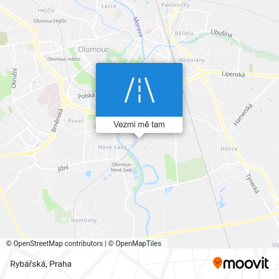 Rybářská mapa