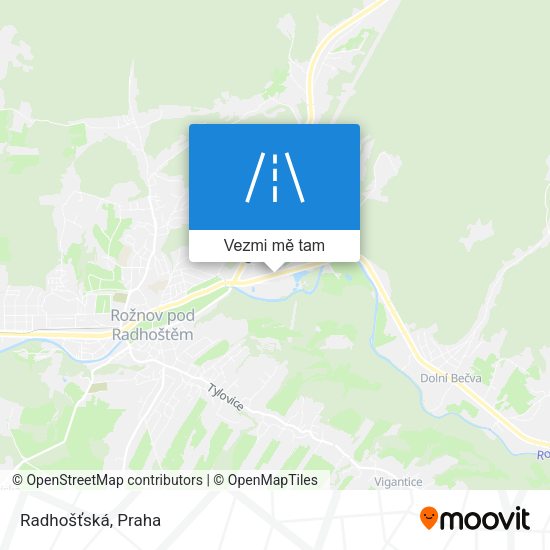 Radhošťská mapa