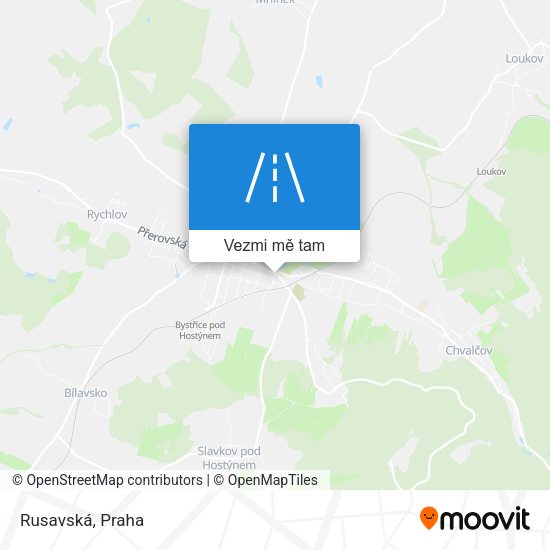 Rusavská mapa