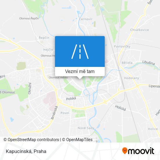 Kapucínská mapa