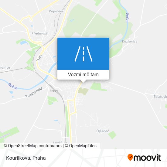 Kouřílkova mapa