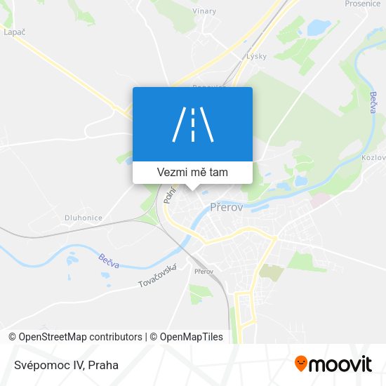 Svépomoc IV mapa
