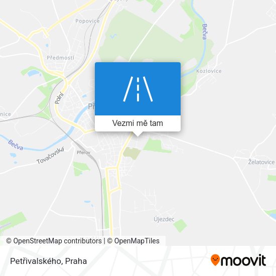 Petřivalského mapa