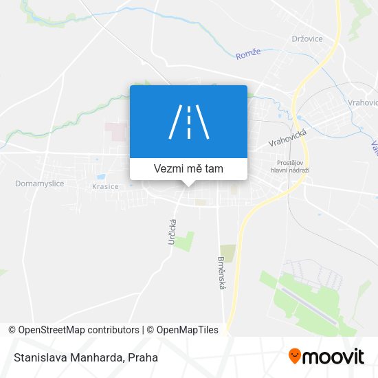 Stanislava Manharda mapa