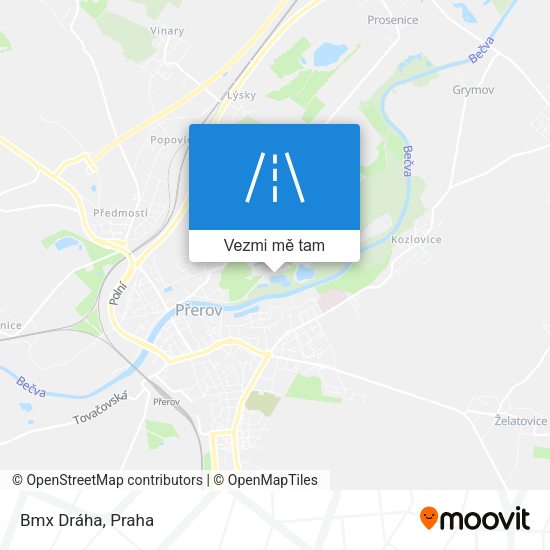 Bmx Dráha mapa