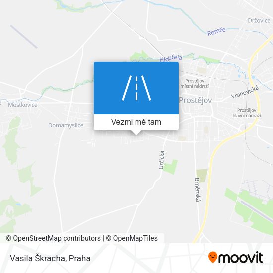 Vasila Škracha mapa