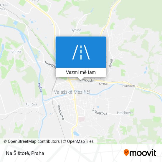 Na Šištotě mapa