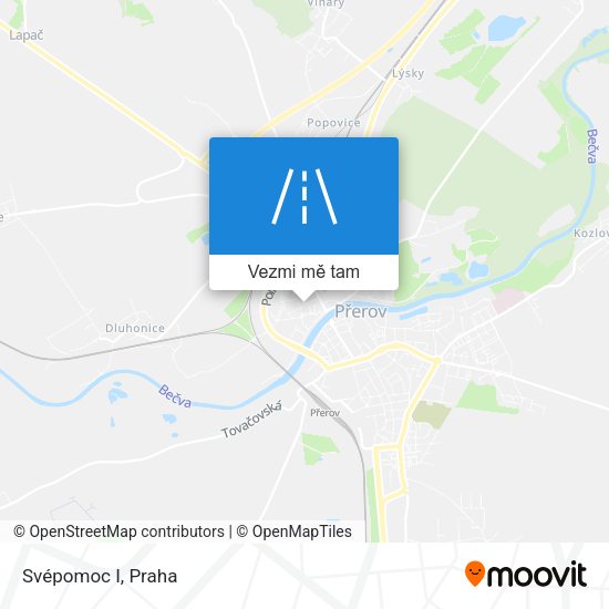 Svépomoc I mapa