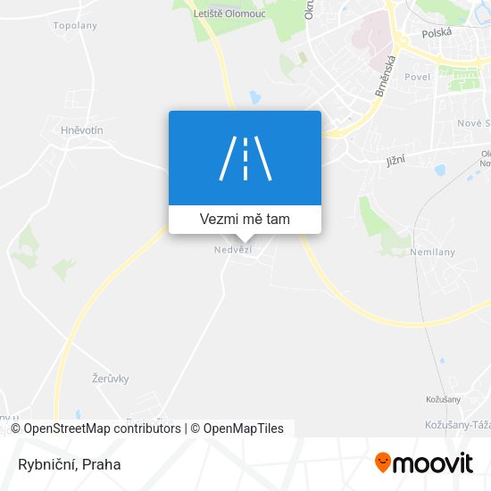 Rybniční mapa