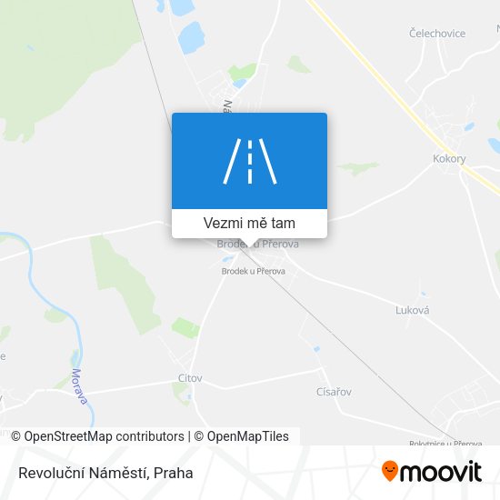 Revoluční Náměstí mapa