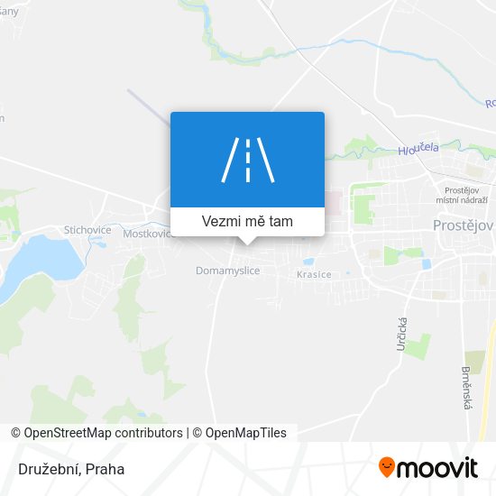 Družební mapa