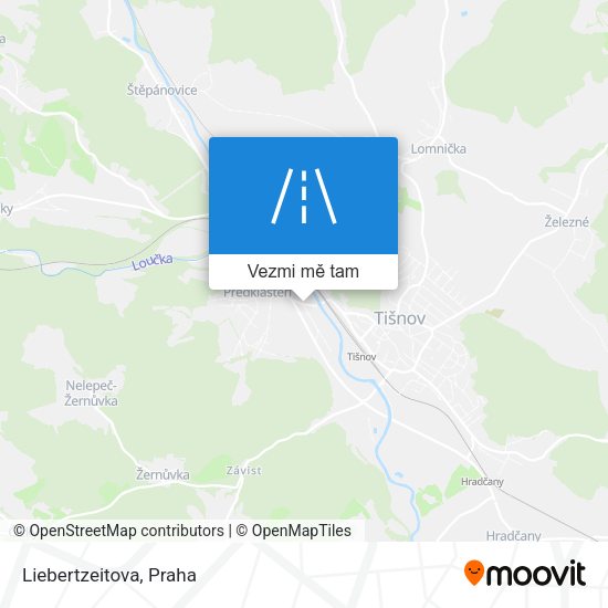 Liebertzeitova mapa