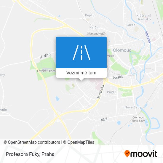 Profesora Fuky mapa