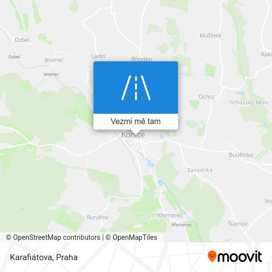 Karafiátova mapa