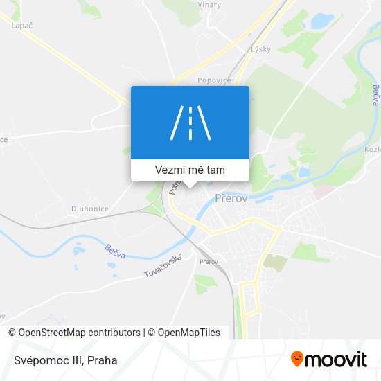 Svépomoc III mapa