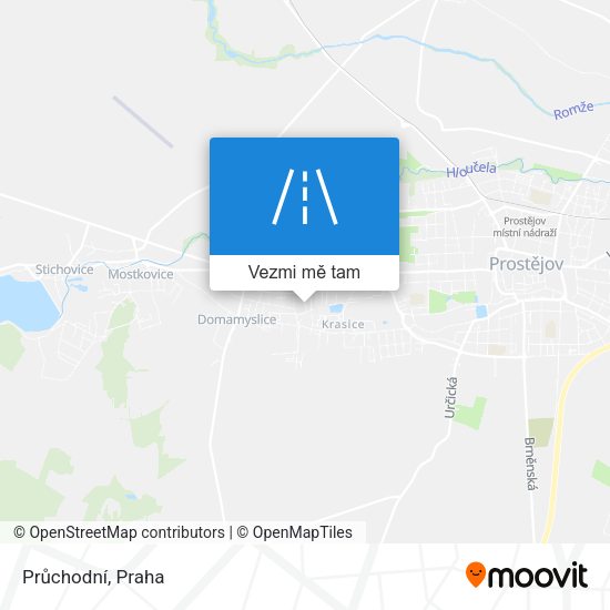 Průchodní mapa