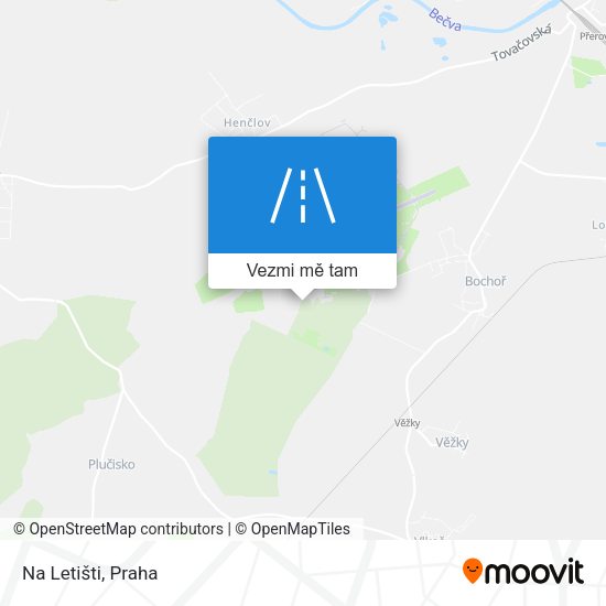 Na Letišti mapa