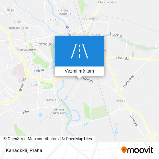 Kanadská mapa