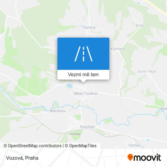 Vozová mapa