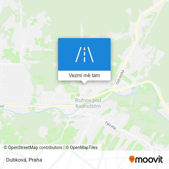 Dubková mapa