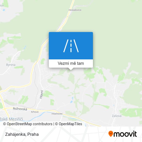 Zahájenka mapa