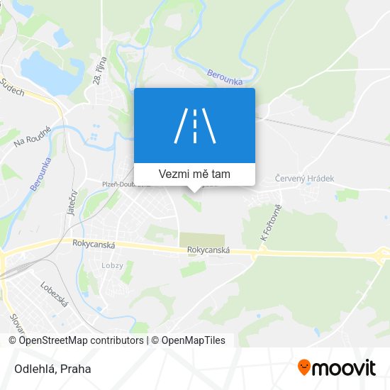 Odlehlá mapa